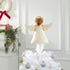 Brown Dog Angel Handmade Felt Christmas Tree Topper - ARCADIA HOME